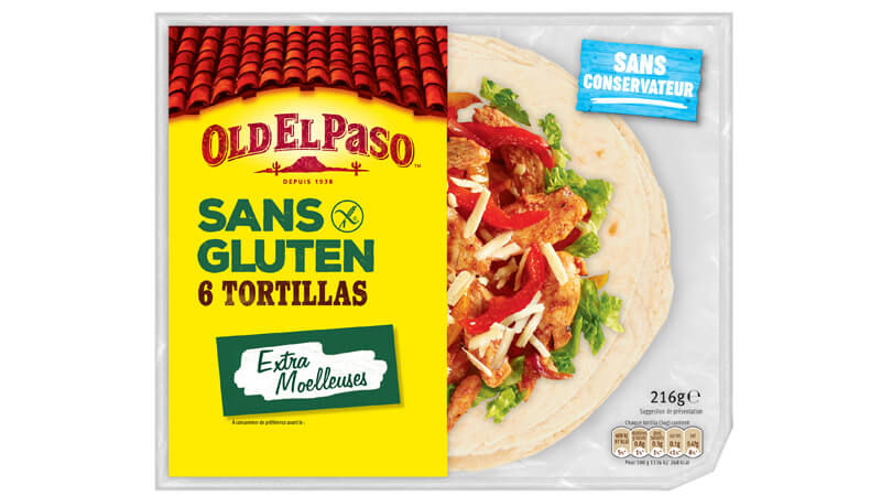 6 Tortillas Sans Gluten - Old El Paso